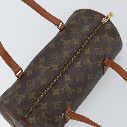 Louis Vuitton Papillon Handbag Monogram Canvas, BROWN, CANVAS, Handbag