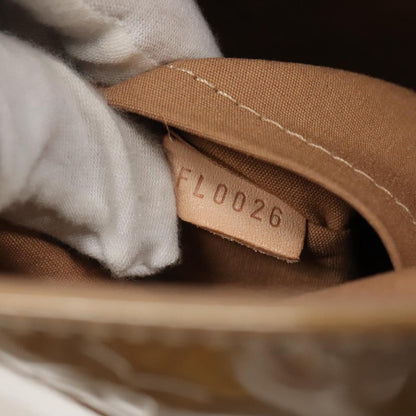 Louis Vuitton Brentwood Handbag Monogram Vernis, BROWN, PATENT_LEATHER, Shoulder bag