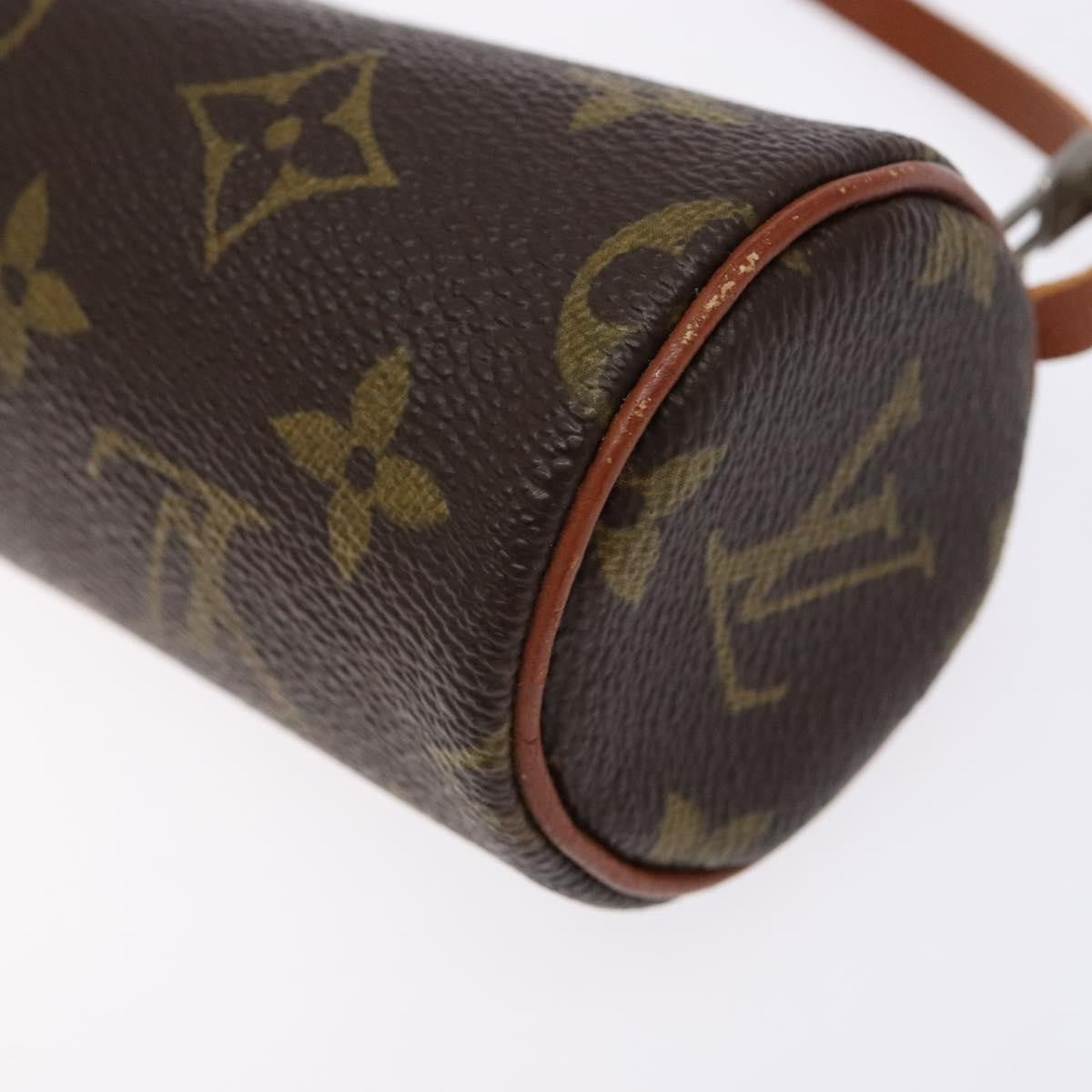 Louis Vuitton Papillon Pochette Monogram Canvas, BROWN, CANVAS, Handbag