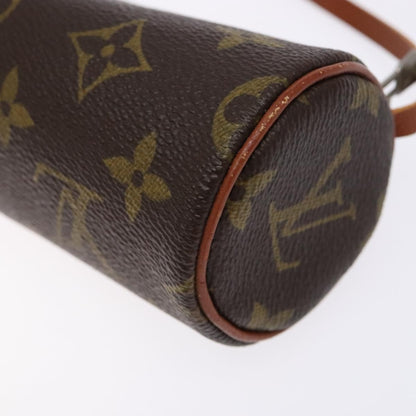 Louis Vuitton Papillon Pochette Monogram Canvas, BROWN, CANVAS, Handbag