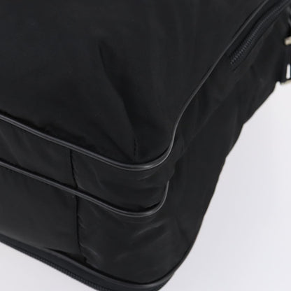 Prada Porta Computer Briefcase Tessuto and Saffiano Leather, BLACK, NYLON, Briefcase