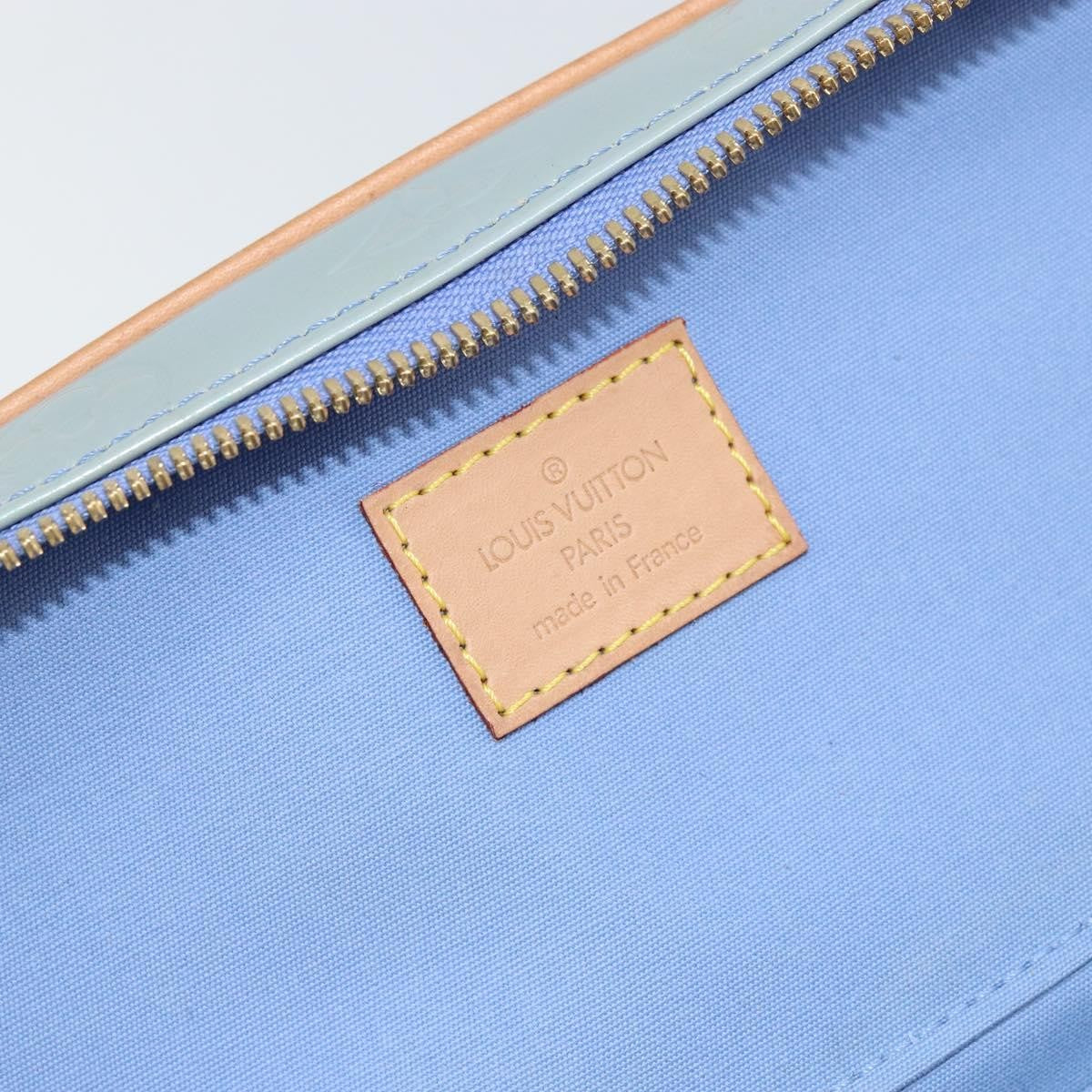 Louis Vuitton Sullivan Horizontal Bag Monogram Vernis, BLUE, PATENT_LEATHER, Handbag