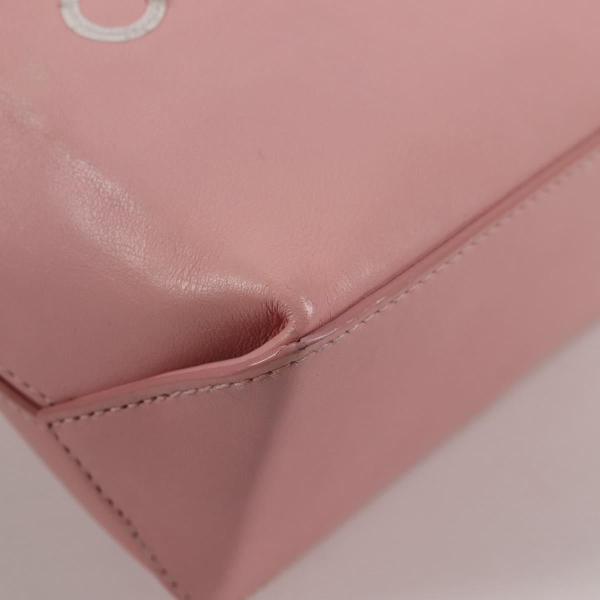 Chanel Essential Shopping Tote Leather, PINK, LEATHER, Tote bag