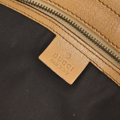 Gucci Blondie Satchel Leather, BROWN, LEATHER, Handbag