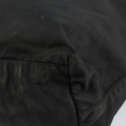 Prada Vintage Zip Tote Tessuto, BLACK, NYLON, Tote bag
