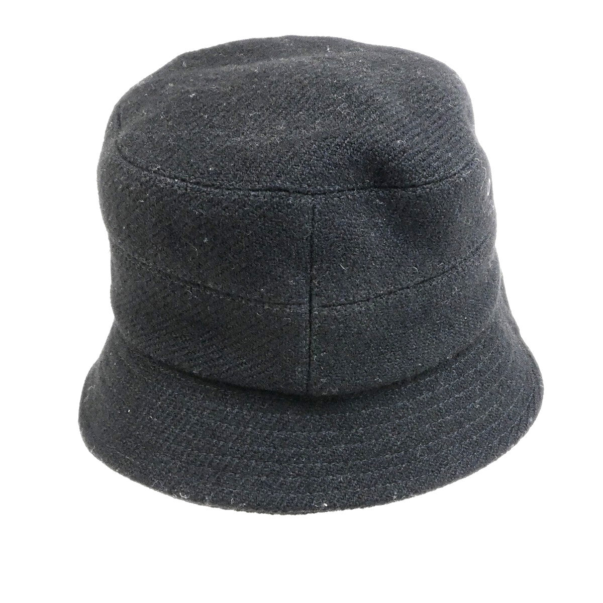 Burberry Nova Check Bucket Hat Wool Cotton, BLACK, WOOL, Head accessory