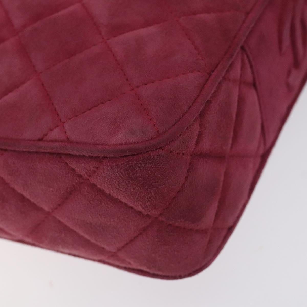 Chanel Vintage Camera bag Suede, PINK, SUEDE, Crossbody bag