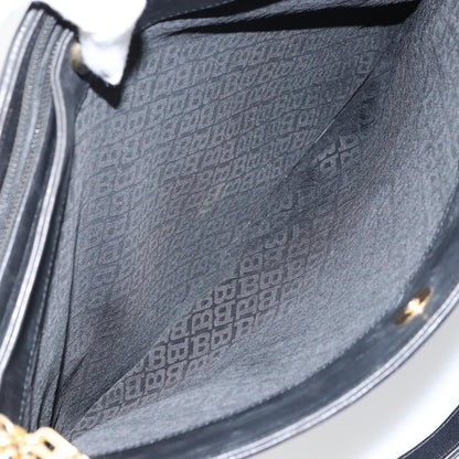 Bally Vintage Tote Bag Quilted Leather, Black, Leather, Tote Bag