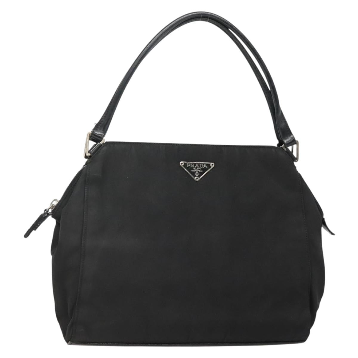 Prada Vintage Handbag Tessuto, BLACK, NYLON, Handbag