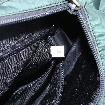 Prada Vintage Tote Tessuto, GREEN, NYLON, Tote bag