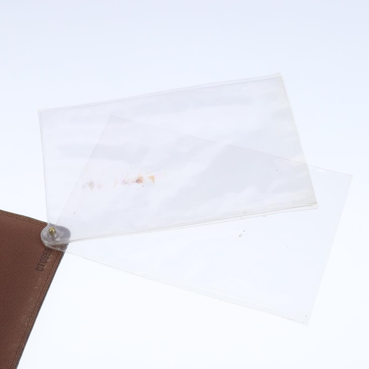 Louis Vuitton Porte Cartes Pression Card Case Monogram Canvas, BROWN, CANVAS, Card Holders