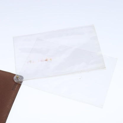 Louis Vuitton Porte Cartes Pression Card Case Monogram Canvas, BROWN, CANVAS, Card Holders