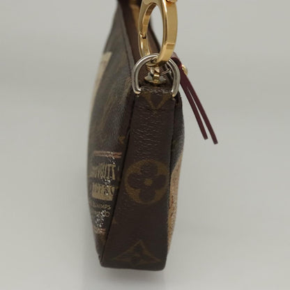 Louis Vuitton Pochette Accessoires Monogram Canvas, BROWN, CANVAS, Clutche & pouche