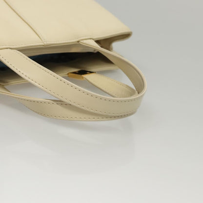 Burberry Vintage Handbag Leather, BEIGE, LEATHER, Handbag