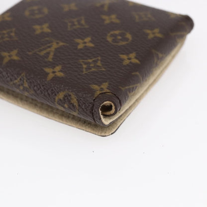 Louis Vuitton CASE JEWELRY BOX Canvas, BROWN, CANVAS, Wallets