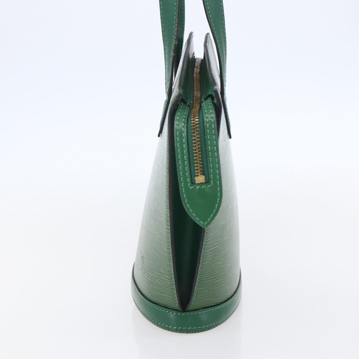 Louis Vuitton Saint Jacques Handbag Epi Leather, GREEN, LEATHER, Shoulder bag