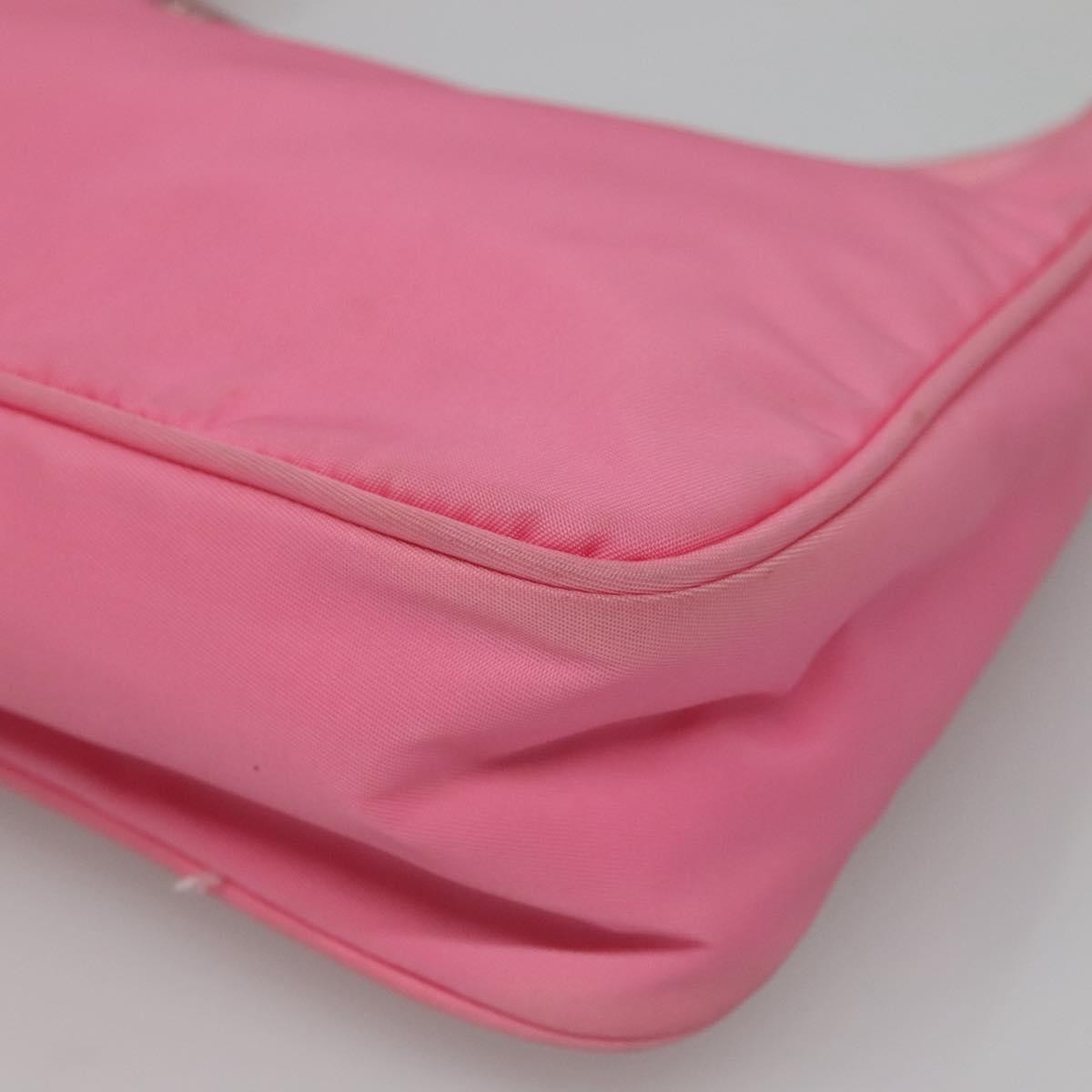 Prada Hobo Tessuto, PINK, NYLON, Clutche & pouche