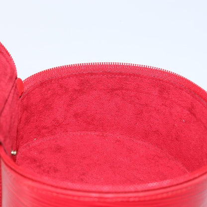 Louis Vuitton Ecrin Bijoux Pouch Epi Leather, RED, LEATHER, Jewelry set