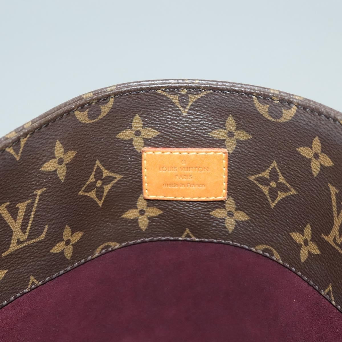 Louis Vuitton Melie Handbag Monogram Canvas, BROWN, CANVAS, Shoulder bag