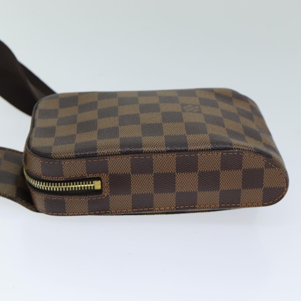 Louis Vuitton Geronimos Waist Bag Damier, BROWN, CANVAS, Travel bag