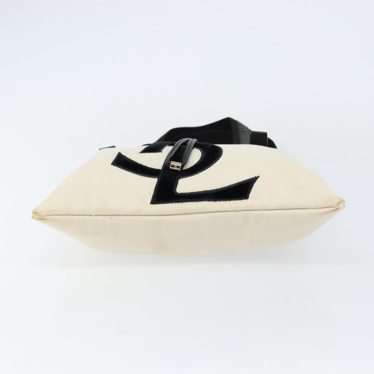 Saint Laurent Kahala Drawstring Tote Canvas, BEIGE, CANVAS, Tote bag