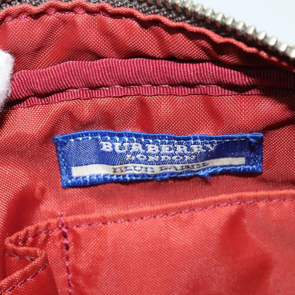 Burberry Nova Check Blue Label Canvas, BLACK, CANVAS, Shoulder bag