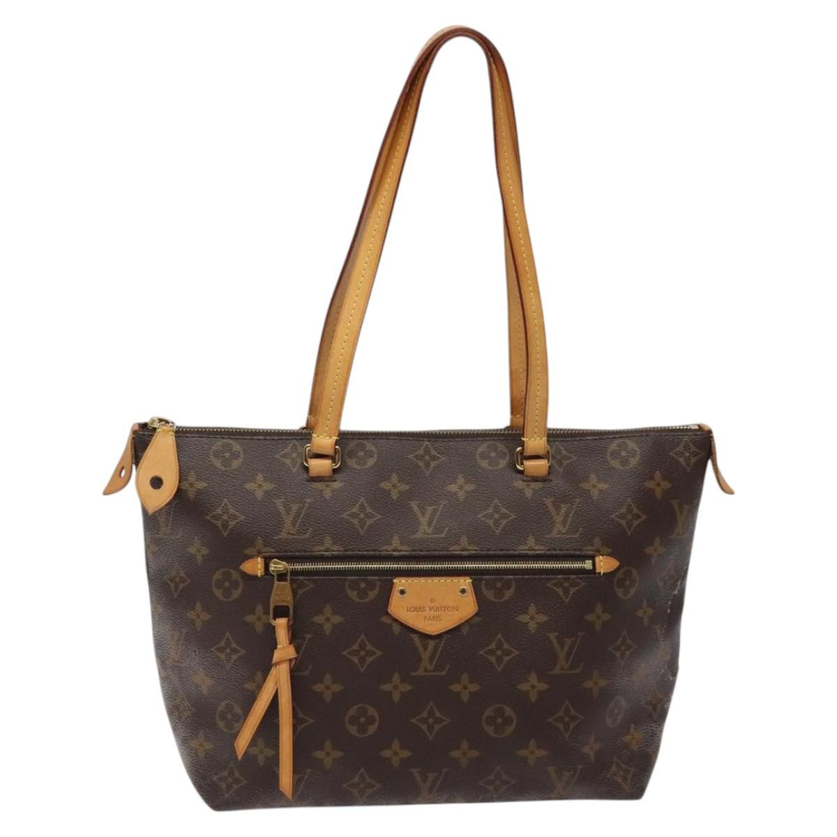 Louis Vuitton Iena Tote Monogram Canvas, BROWN, CANVAS, Tote bag