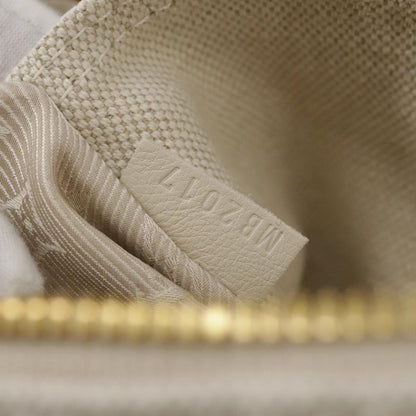 Louis Vuitton Polka Dot Panama Bowly Handbag Embellished Canvas, WHITE, CANVAS, Handbag