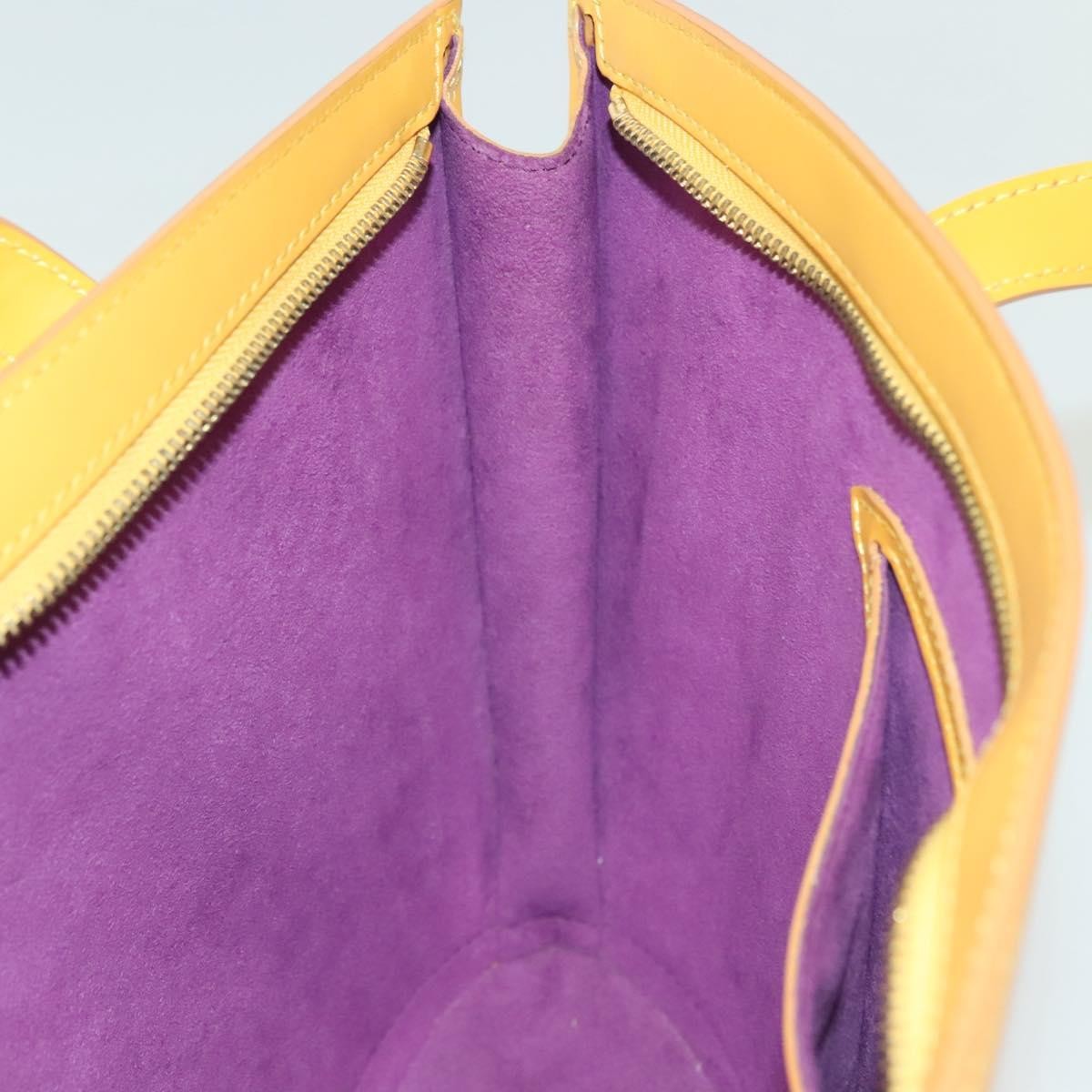 Louis Vuitton Saint Jacques Handbag Epi Leather, YELLOW, LEATHER, Handbag