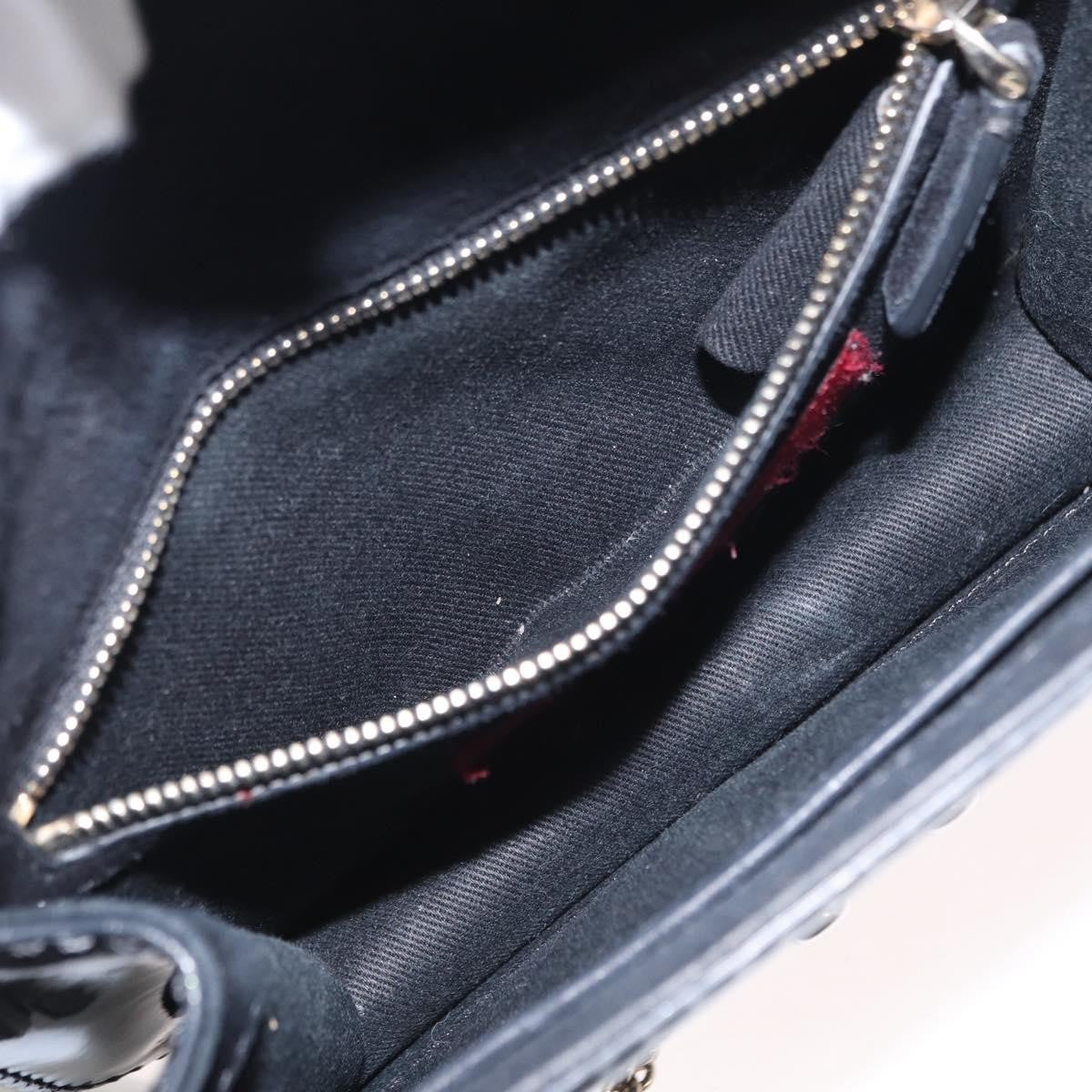 Valentino Garavani Glam Lock Shoulder Bag Patent, BLACK, PATENT_LEATHER, Shoulder bag