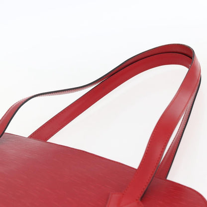 Louis Vuitton Lussac Handbag Epi Leather, RED, LEATHER, Shoulder bag