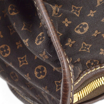 Louis Vuitton Keepall Bag Limited Edition Initiales Mini Lin, BROWN, CANVAS, Travel bag