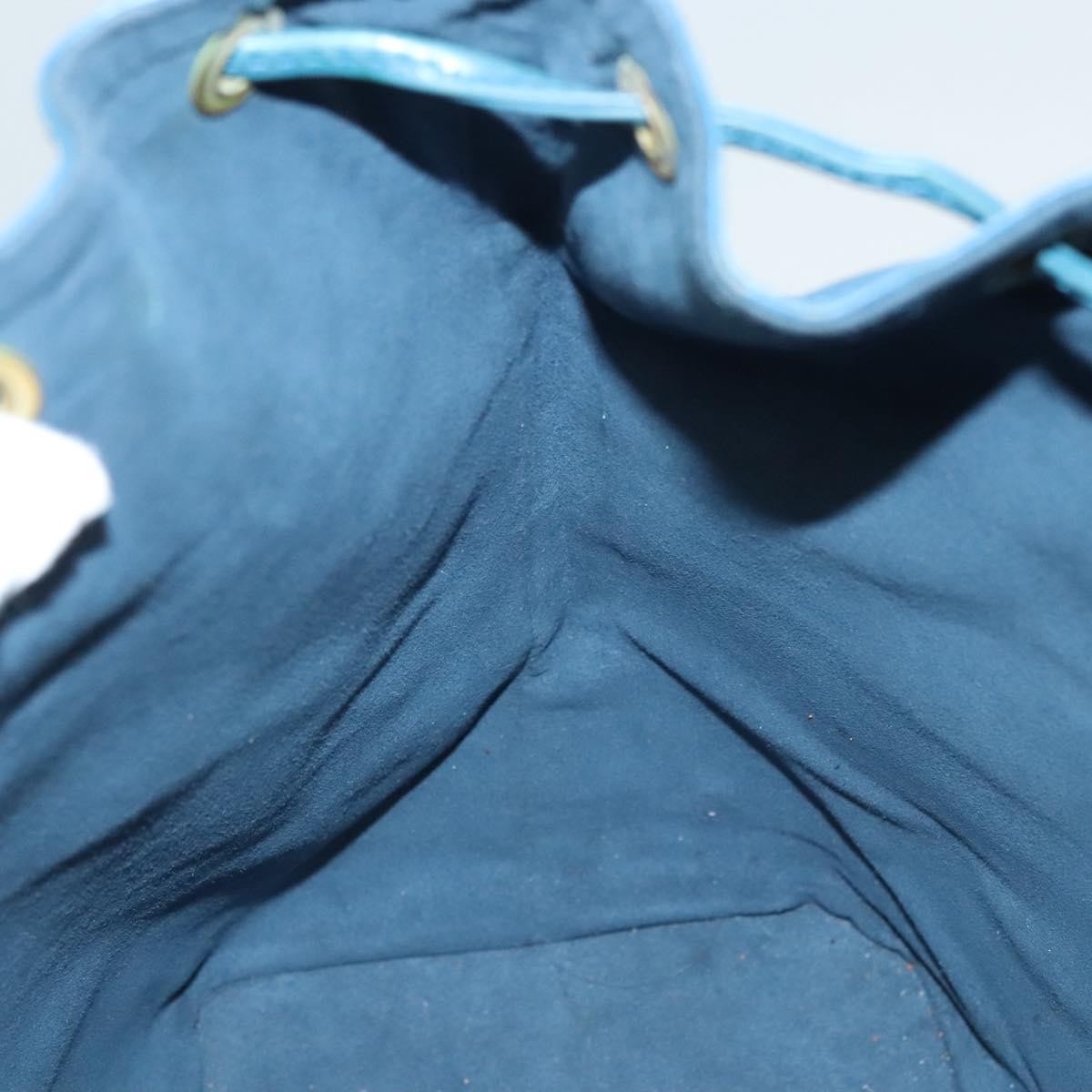 Louis Vuitton Noe Handbag Epi leather, BLUE, LEATHER, Handbag