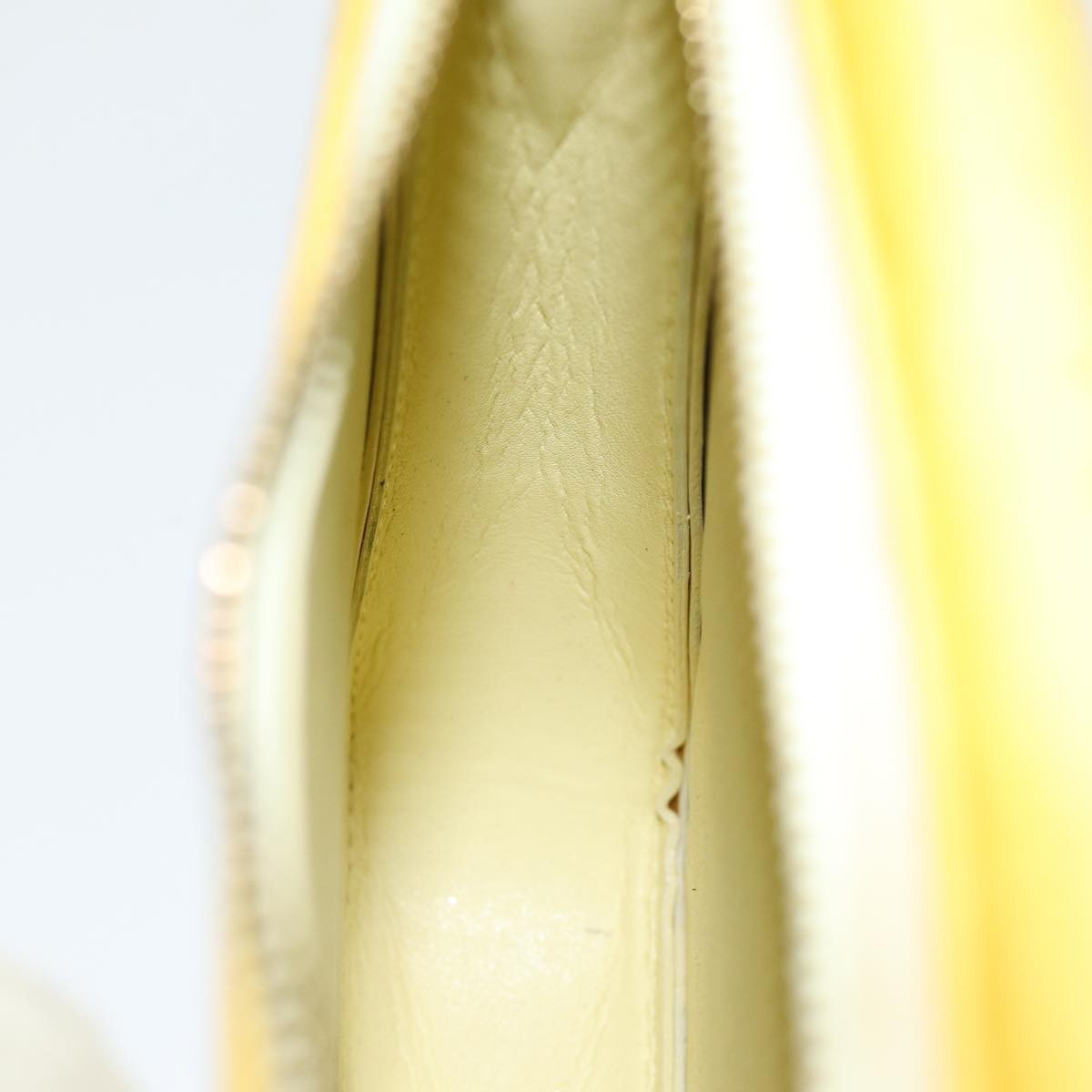 Louis Vuitton Thompson Street Handbag Monogram Vernis, YELLOW, PATENT_LEATHER, Clutche & pouche