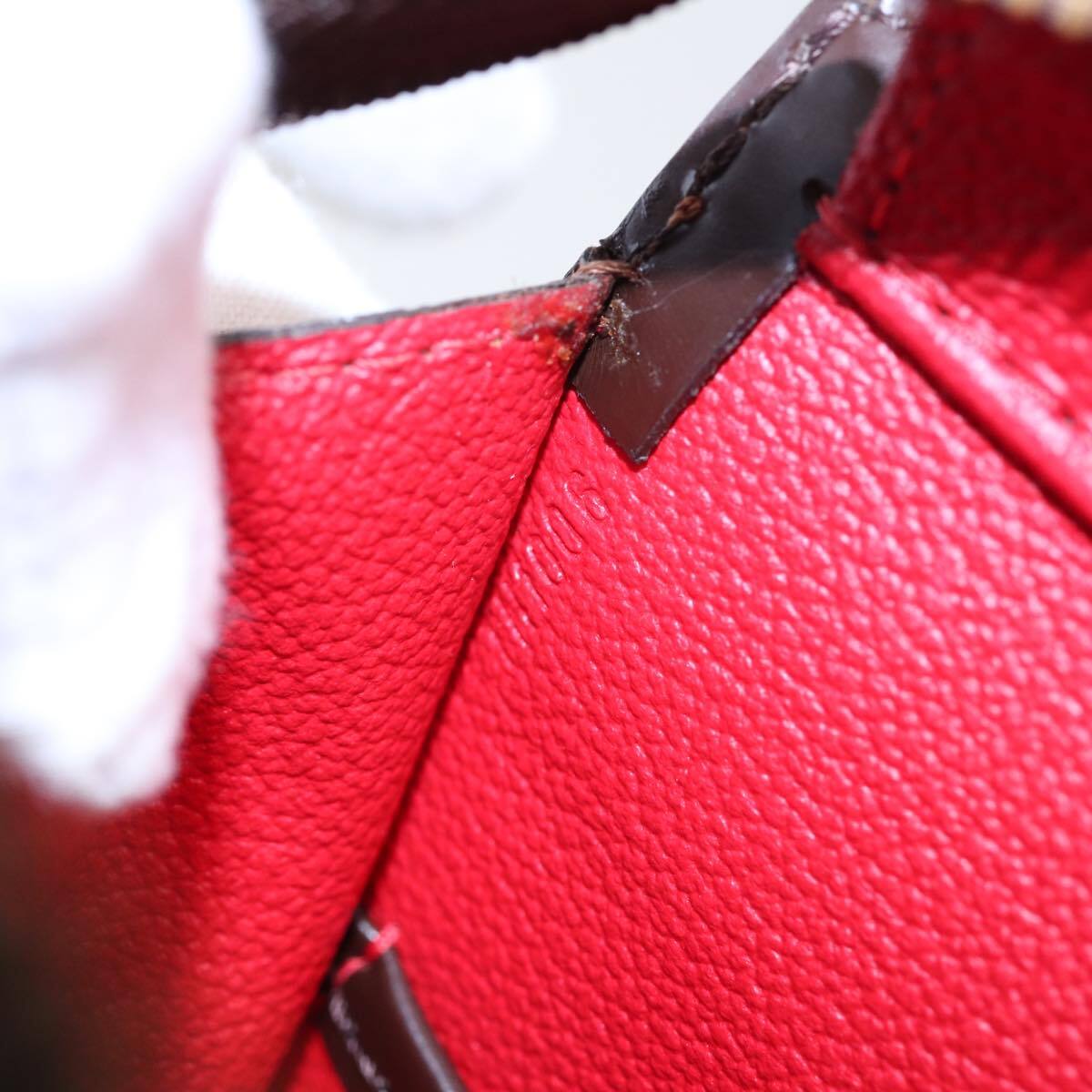 Louis Vuitton Riviera Handbag Damier, BROWN, CANVAS, Handbag