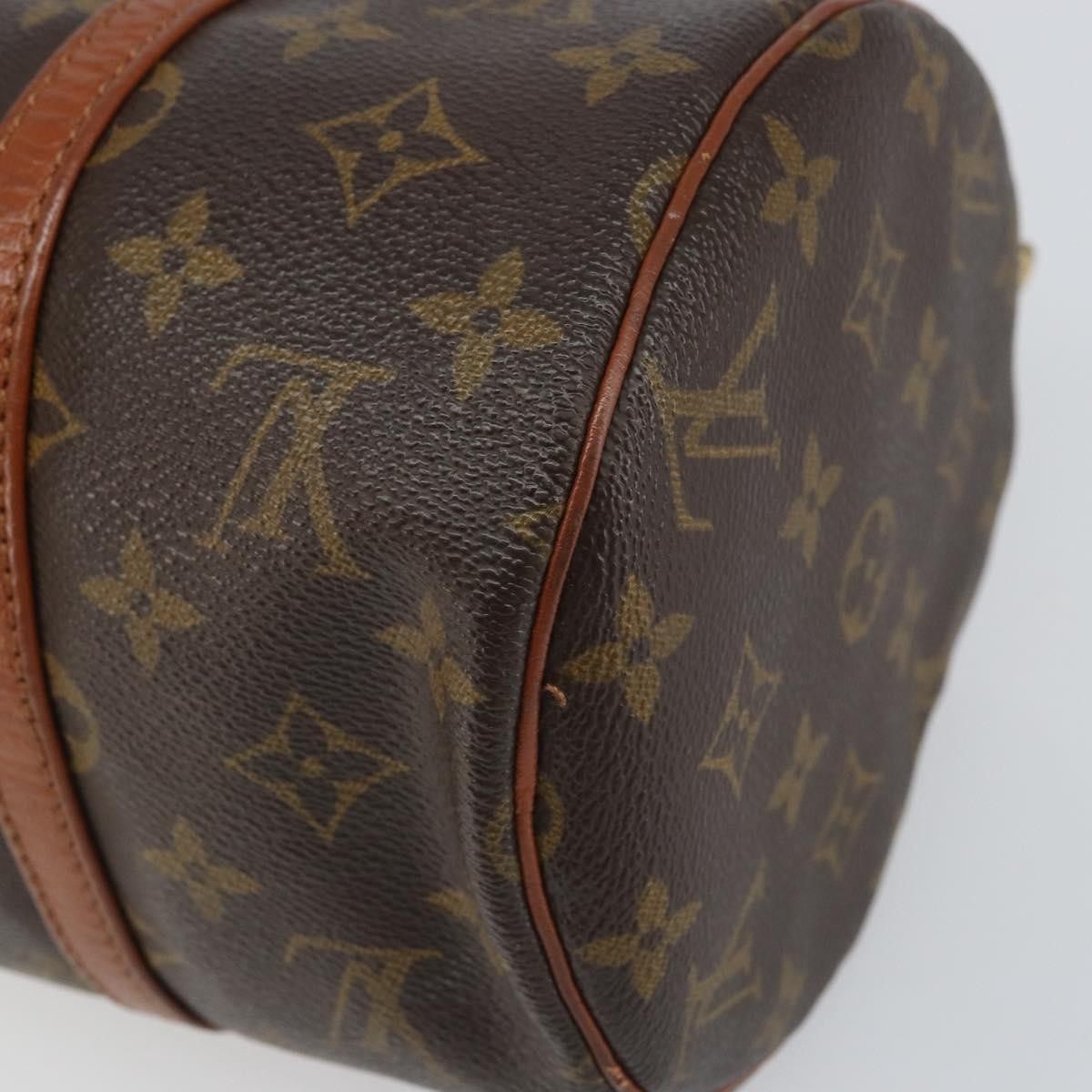 Louis Vuitton Papillon Handbag Monogram Canvas, BROWN, CANVAS, Handbag