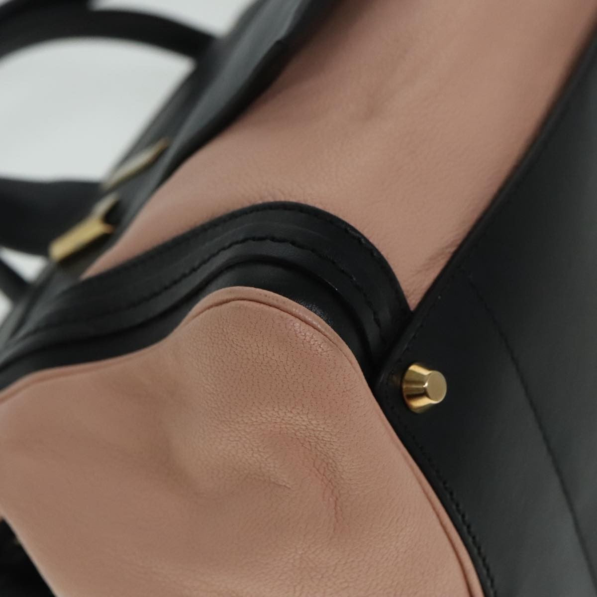 Chloe Alice Satchel Leather, PINK, LEATHER, Handbag