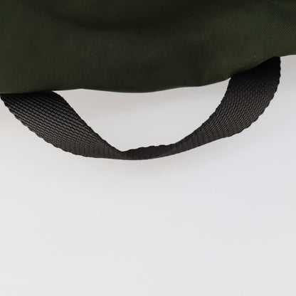 Prada Double Front Pocket Backpack Tessuto, KHAKI, NYLON, Backpack