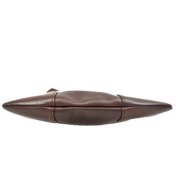 Loewe Anagram Shoulder Bag Leather, BROWN, LEATHER, Shoulder bag