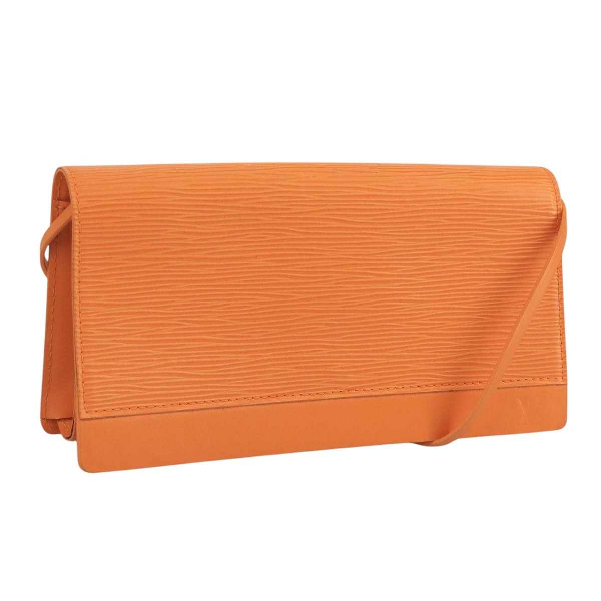 Louis Vuitton Honfleur Handbag Epi Leather, ORANGE, LEATHER, Shoulder bag