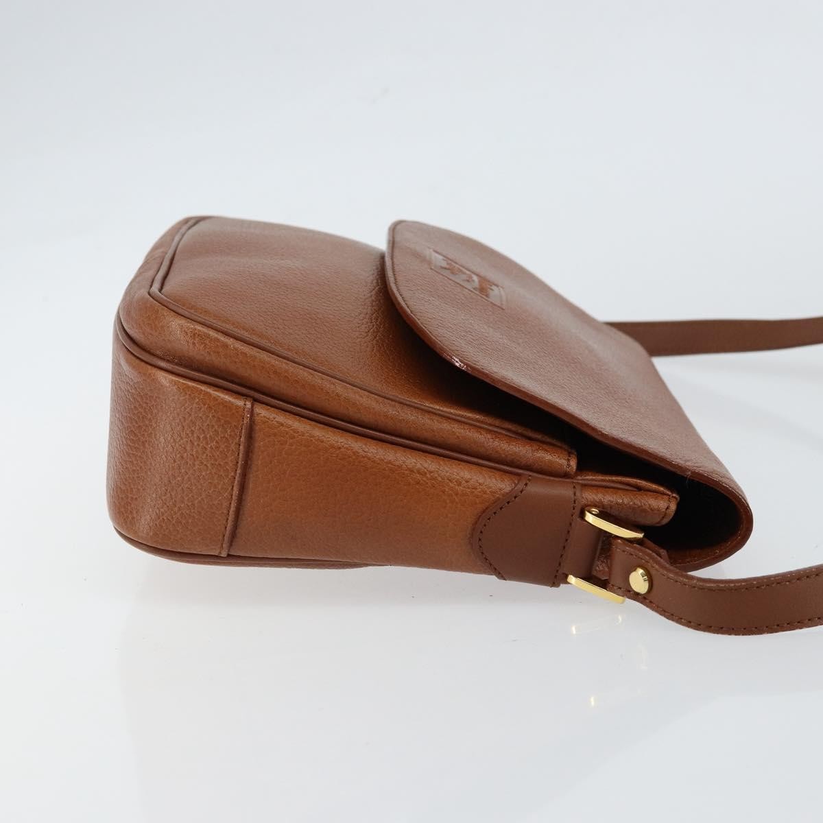 Burberry Flap Shoulder Bag Leather, BEIGE, LEATHER, Shoulder bag
