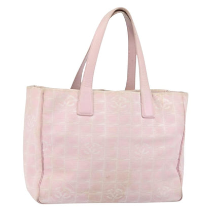 Chanel Travel Line Tote Nylon, PINK, NYLON, Tote bag