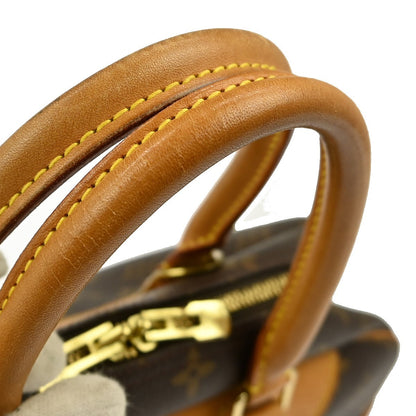 Louis Vuitton Deauville Handbag Monogram Canvas, BROWN, CANVAS, Handbag
