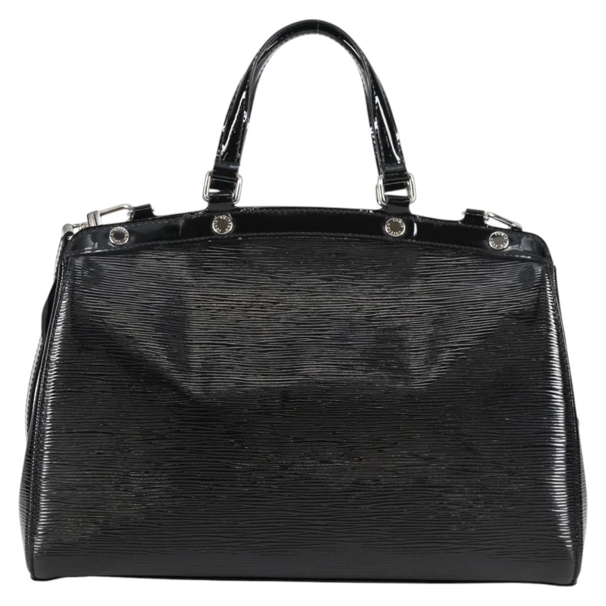 Louis Vuitton Brea Handbag Electric Epi Leather, BLACK, LEATHER, Handbag