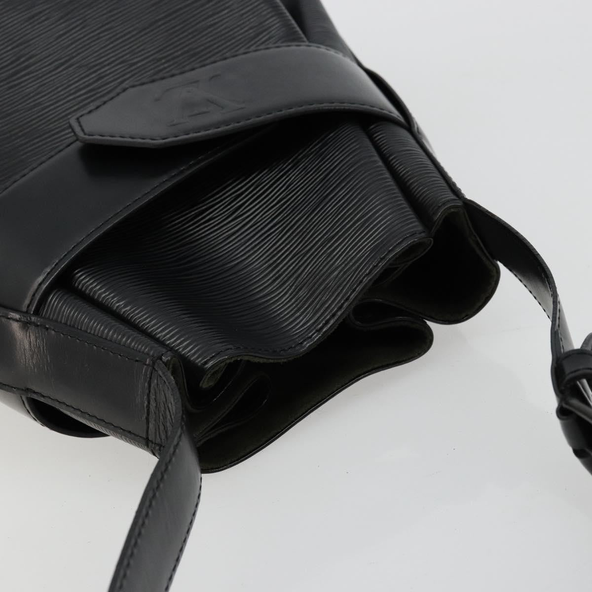 Louis Vuitton Vintage Sac d'Epaule Handbag Epi Leather, Black, Leather, Shoulder Bag