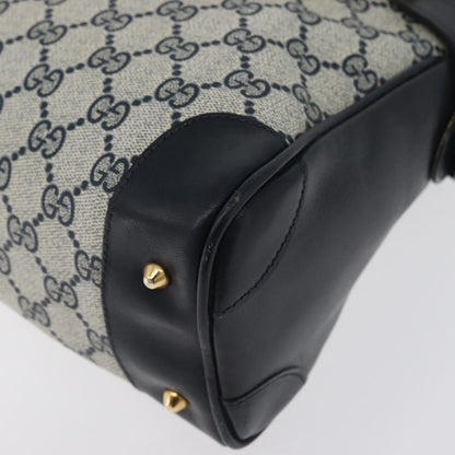 Gucci GG supreme handbag GG canvas, NAVY, PVC, Handbag