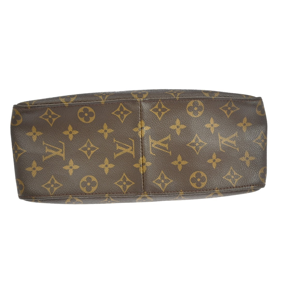 Louis Vuitton Looping Handbag Monogram Canvas, BROWN, CANVAS, Shoulder bag
