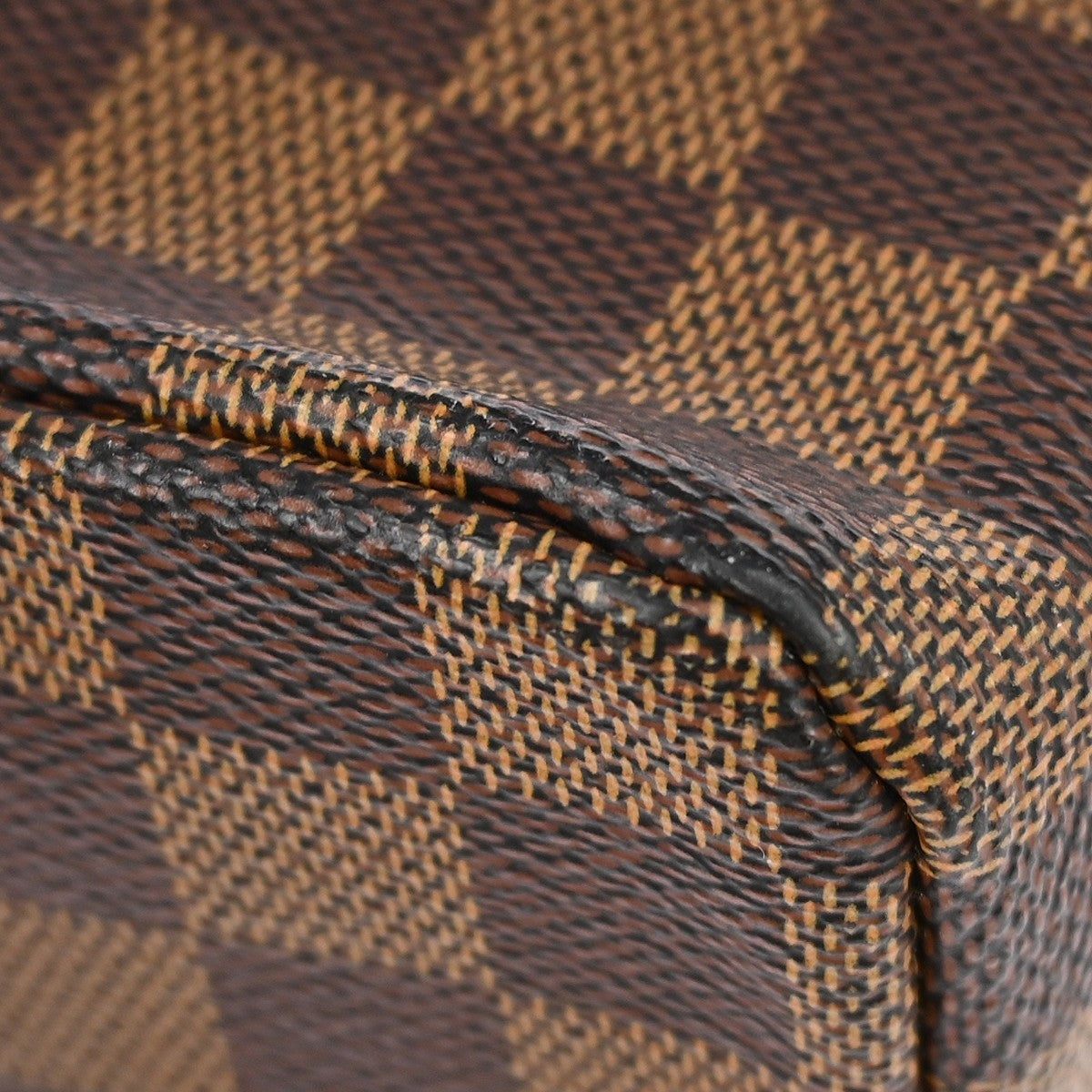 Louis Vuitton Olav Handbag Damier, BROWN, CANVAS, Shoulder bag
