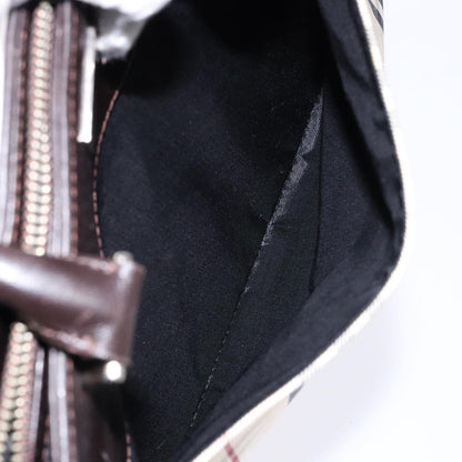 Burberry Nova Check Tote Canvas and Leather, BEIGE, NYLON, Tote bag