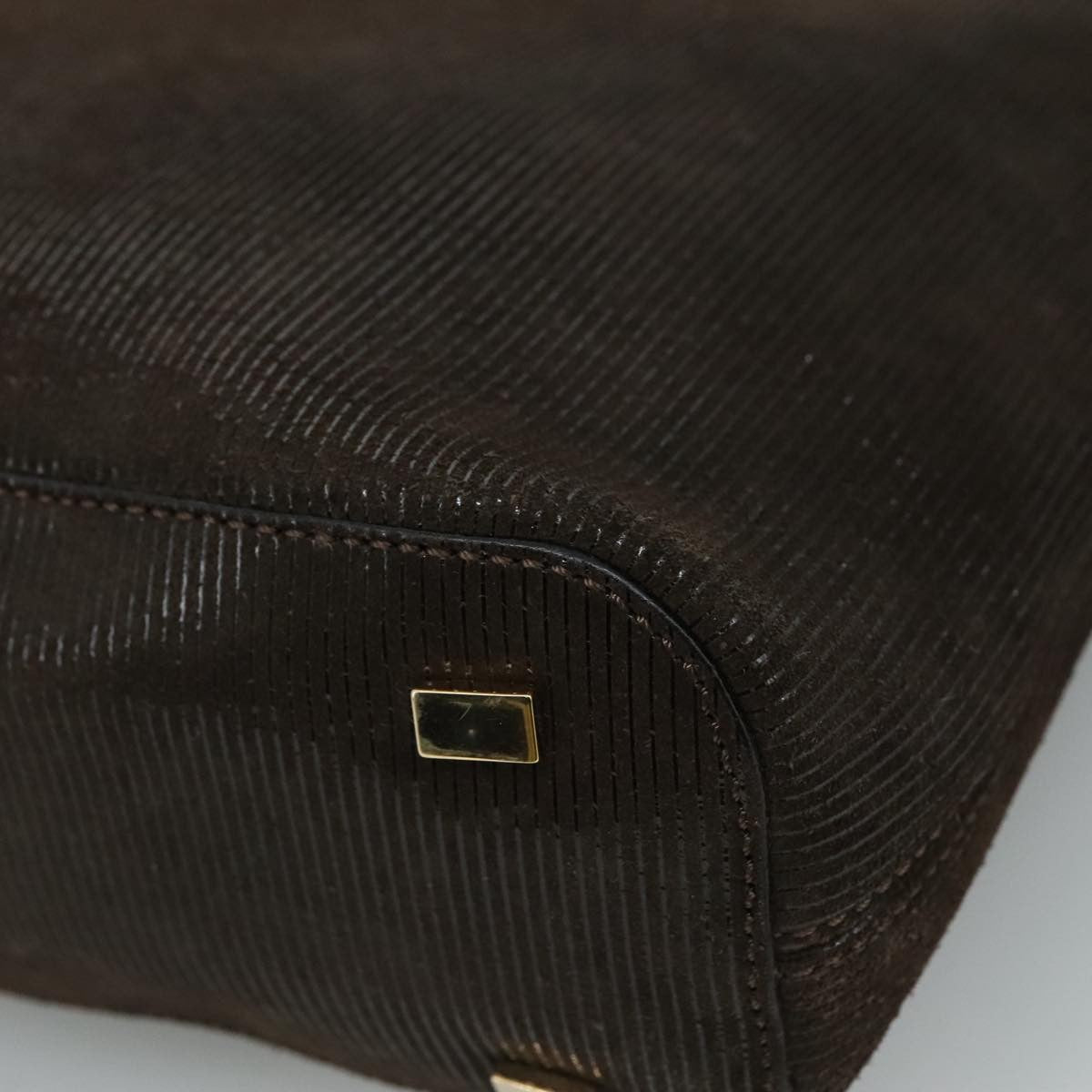 Celine Handbag Suede, BROWN, SUEDE, Handbag